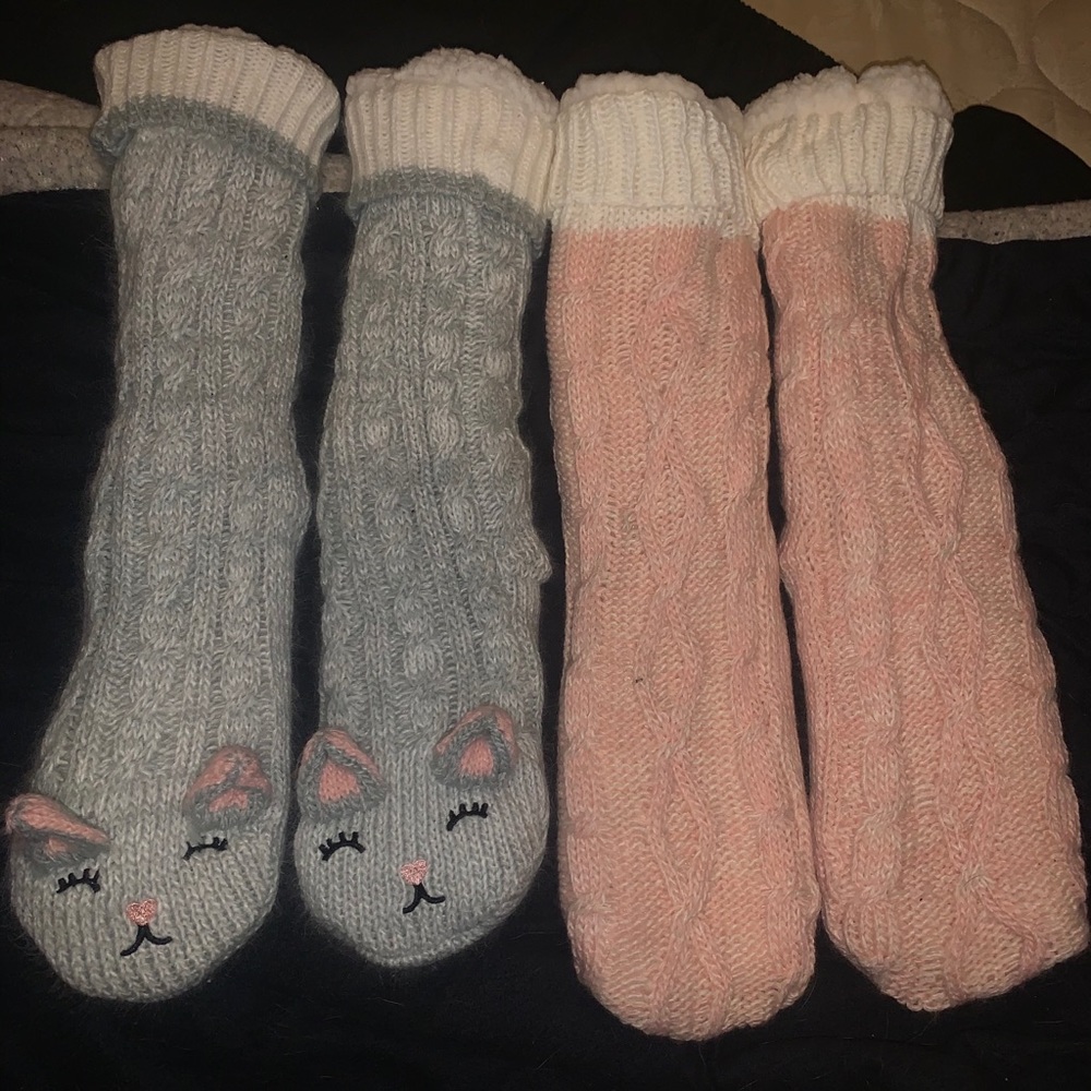 Fluffy socks